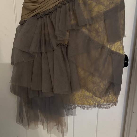 EUC BCBGMaxAzria Runway Strapless Dress Sz 6 - Picture 5 of 16